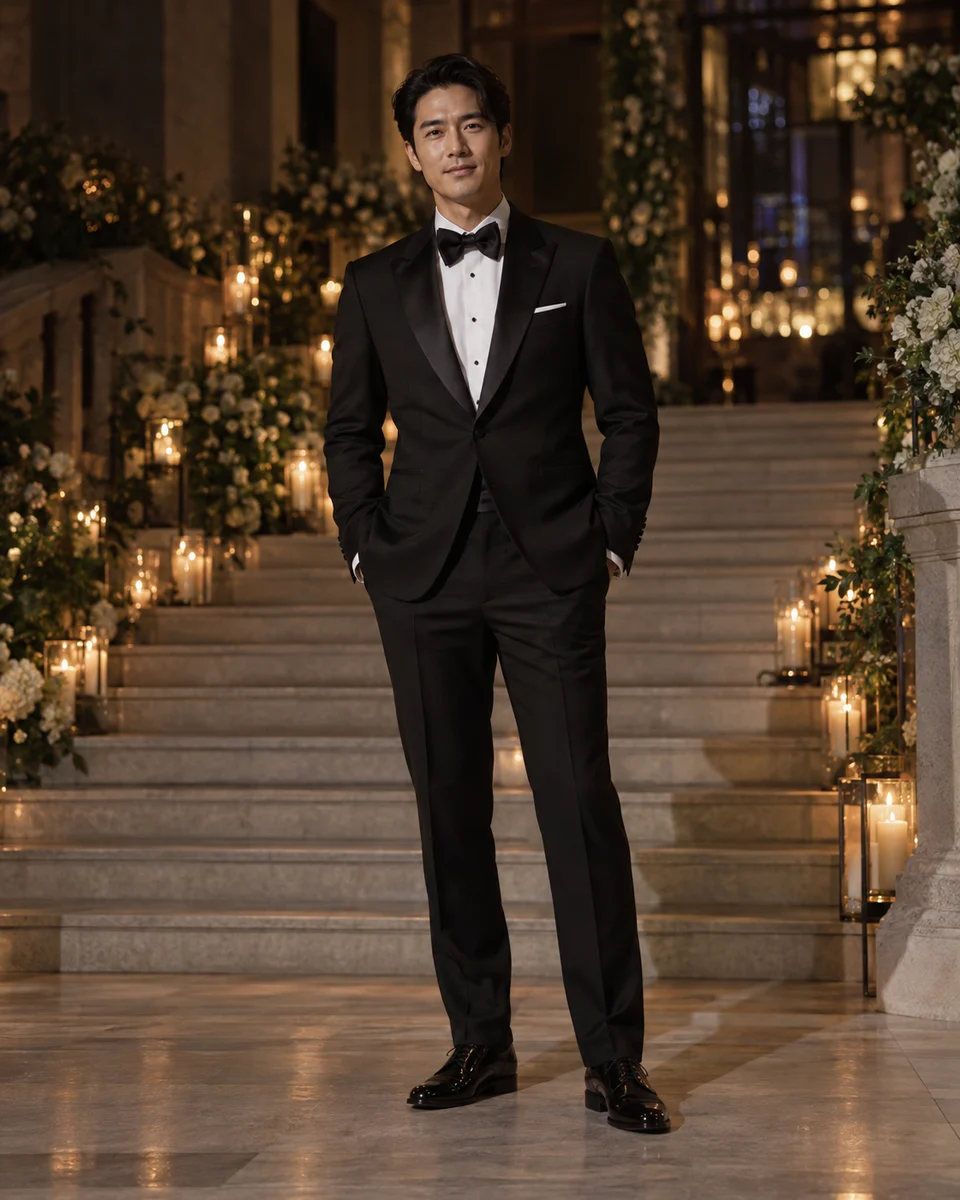 晚宴禮服穿搭靈感：晚間宴會／正式婚禮／Black tie 指定場合